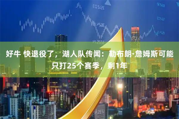 好牛 快退役了，湖人队传闻：勒布朗·詹姆斯可能只打25个赛季，剩1年